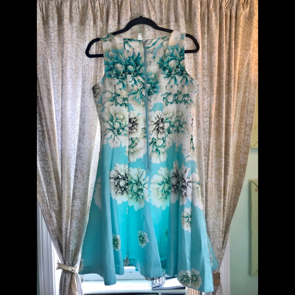 Blue Floral Dress
